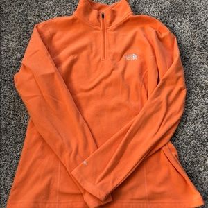 Women’s North Face Fleece Three-Quarter Crewneck